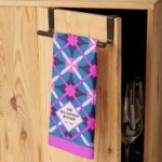 Mid-century Modern Vibrant Colors Tea Kitchen Towel